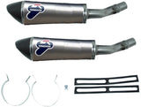 Escape Doble Con Homologación Acústica Conical Titano Copa Carbono - Termignoni Compatible Con Kawasaki Z 1000 (2010-2014)