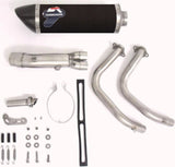 Sistema De Escape Completo Con Homologación Acústica Relevance Carbono Copa Carbono - Termignoni Compatible Con Kawasaki Er-6 N (2012-2016)