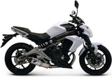 Sistema De Escape Completo Con Homologación Acústica Relevance Acero Inox - Termignoni Compatible Con Kawasaki Er-6 N (2012-2016)