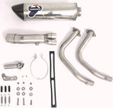 Sistema De Escape Completo Con Homologación Acústica Relevance Acero Inox - Termignoni Compatible Con Kawasaki Er-6 N (2012-2016)