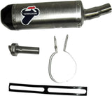 Tubo De Escape Sin Homologación Acústica Relevance Carbono Copa Acero Inox - Termignoni Compatible Con Kawasaki Ninja 300 R (2012-2017)