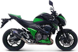 Sistema De Escape Completo Sin Catalizador Y Sin Homologación Acústica Relevance Carbono Copa Carbono - Termignoni Compatible Con Kawasaki Z 800 (2013-2017)