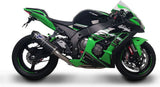 Sistema De Escape Completo Sin Homologación Acústica Relevance Carbono T Copa Carbono - Termignoni Compatible Con Kawasaki Zx-10R (2016-2019)