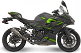 Tubo De Escape Sin Homologación Acústica Gp2R-Rht Titano Copa Aluminio - Termignoni Compatible Con Kawasaki Z 400 (2018-2020)