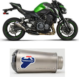 Tubo De Escape Sin Homologación Acústica Gp2R-Rht Titano Copa Aluminio - Termignoni Compatible Con Kawasaki Z 900 (2017-2020)