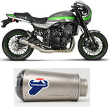 Tubo De Escape Sin Homologación Acústica Gp2R-Rht Titano Copa Aluminio - Termignoni Compatible Con Kawasaki Z 900 Rs (2018-2020)