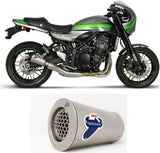 Tubo De Escape Sin Homologación Acústica Gp2R-R Acero Inox - Termignoni Compatible Con Kawasaki Z 900 Rs (2018-2020)