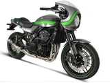 Tubo De Escape Sin Homologación Acústica Gp Carbono - Termignoni Compatible Con Kawasaki Z 900 Rs (2018-2020)