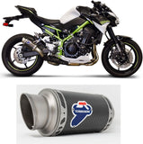 Tubo De Escape Sin Homologación Acústica Gp Carbono - Termignoni Compatible Con Kawasaki Z 900 (2020)