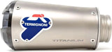 Tubo De Escape Sin Homologación Acústica Gp2R-Rht Titano Copa Aluminio - Termignoni Compatible Con Kawasaki Zx 10R - Rr (2020-2023)