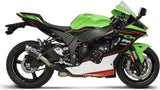 Tubo De Escape Sin Homologación Acústica Gp Carbono - Termignoni Compatible Con Kawasaki Zx 10R - Rr (2020-2023)