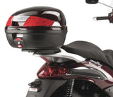 Top Case K30Nt 30 Lt + Rear-Rack Monolock - Kappa Moto Compatible With Piaggio Beverly 125 - 200 (2004)