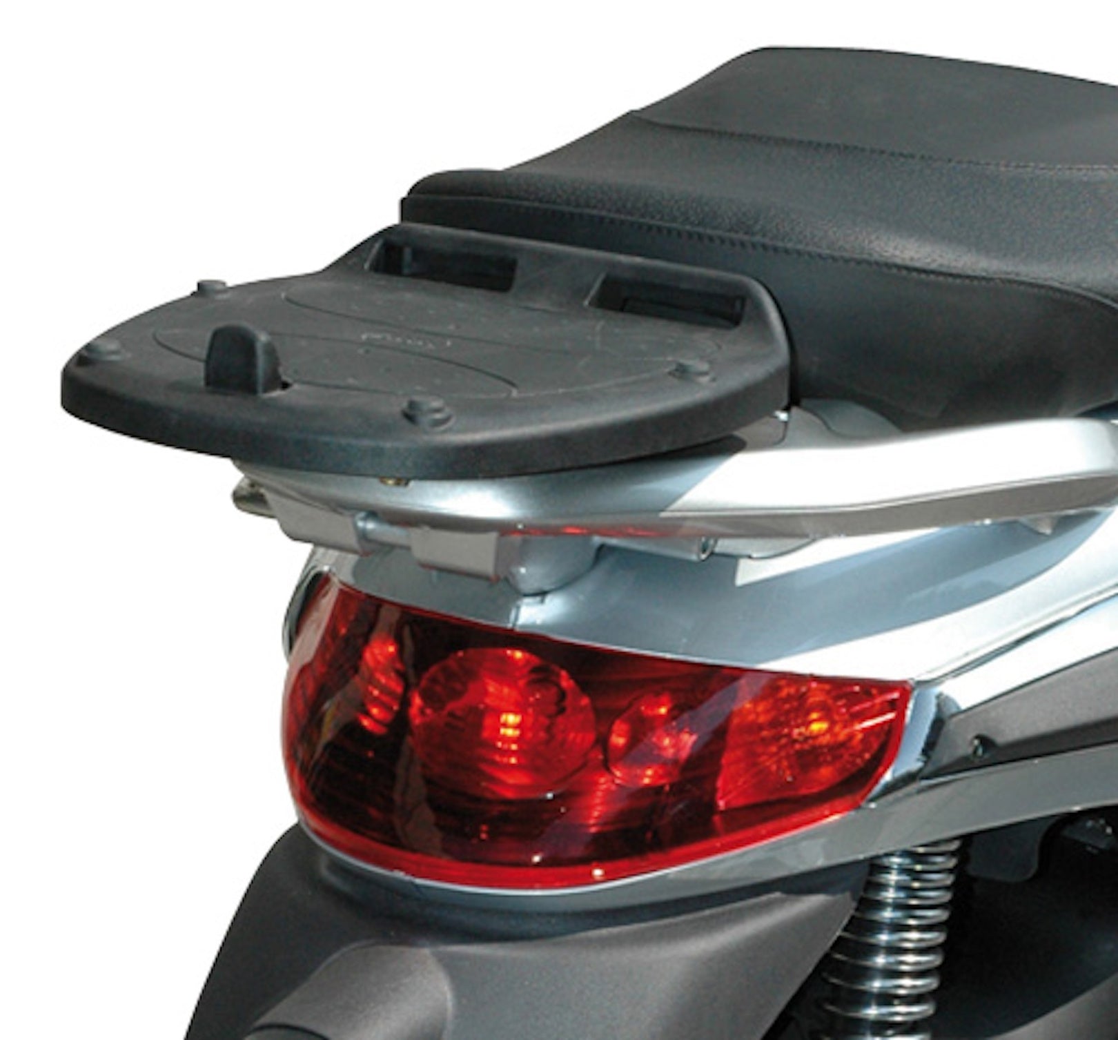 Top Case K47Nt Manta 47 Lt + Rear-Rack Monolock - Kappa Moto Compatible With Piaggio Beverly 125 - 200 (2005-2007)