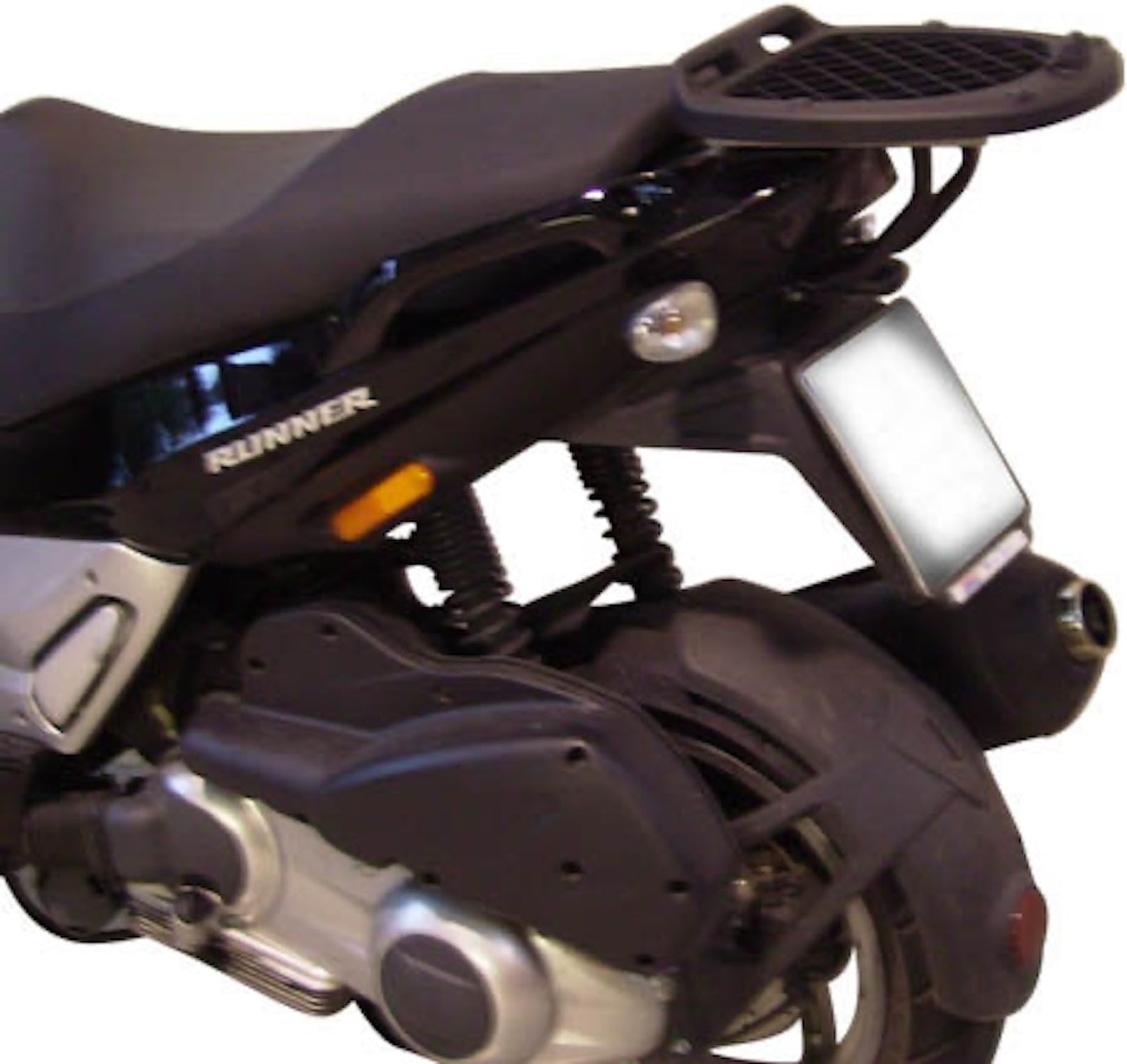 Top Case K29N 29 Lt + Rear-Rack Monolock - Kappa Moto Compatible With Gilera Runner 50 - 125 - 200 (2006-2015)