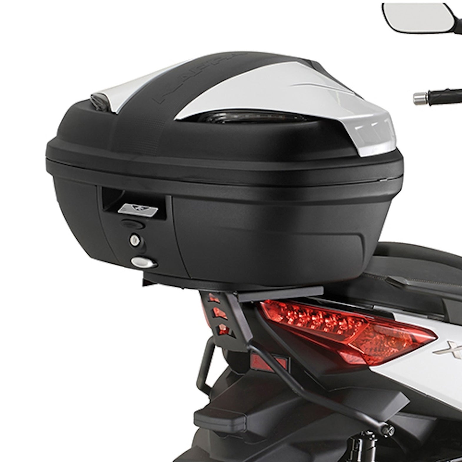 Rear Rack Monolock - Kappa Moto Compatible With Mbk Skyliner 125 - 250 (2014)