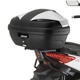 Top Case K29Nt 29 Lt + Rear-Rack Monolock - Kappa Moto Compatible With Mbk Evolys 125 - 250 (2014-2017)