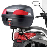 Maleta K42N 42 Lt + Portaequipaje Monolock - Kappa Moto Compatible Con Sym Citycom 300 (2008-2019)