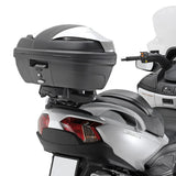 Maleta K30N 30 Lt + Portaequipaje Monolock - Kappa Moto Compatible Con Suzuki 650 Burgman (2014-2020)