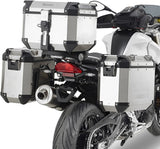 Maleta Kgr46 Garda 46 Lt + Portaequipaje Monokey - Kappa Moto Compatible Con Bmw F 800 St (2006-2016)