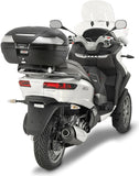 Maleta Kgr33 Garda 33 Lt + Portaequipaje Monokey - Kappa Moto Compatible Con Piaggio Mp3 300 - 500 Sport Ie (2015-2017)
