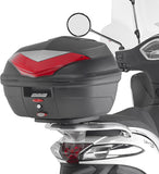 Top Case K29Nt 29 Lt + Rear-Rack Monolock - Kappa Moto Compatible With Piaggio Liberty 50 - 125 (2002-2008)