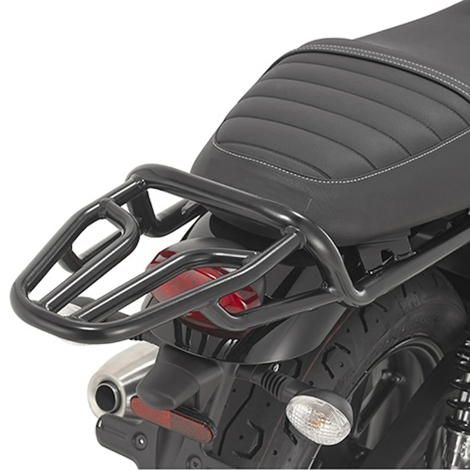 Top Case K30Nt 30 Lt + Rear-Rack Monolock - Kappa Moto Compatible With Triumph Street Twin 900 (2016-2022)