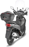 Maleta K42N 42 Lt + Portaequipaje Monolock - Kappa Moto Compatible Con Sym Symphony St 50 - 125 - 200 (2015-2020)