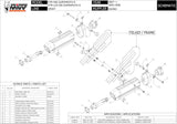 Doble Salida De Escape Con Catalizador Y Homologación Acústica Suono Acero Carbono - Mivv Compatible Con Ktm 990 Supermoto R (2007-2013)