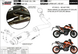 Tubo De Conexión No Catalizado - Mivv Compatible Con Ktm Rc 125 (2017-2020)