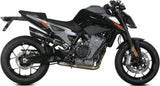 Exhaust Tip With Noise Certification X-M5 Steel Black Carbon - Mivv Compatible With Ktm 790 Duke (2018-2020)