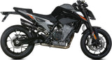 Tubo De Escape Con Homologación Acústica X-M5 Acero Negro Carbono - Mivv Compatible Con Ktm 790 Duke (2018-2020)