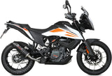 Tubo De Escape Con Homologación Acústica Oval Carbono Carbono - Mivv Compatible Con Ktm 390 Adventure (2020-2024)