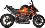 Escape Doble Con Homologación Acústica X-M5 Titano Carbono - Mivv Compatible Con Ktm Duke 1290 (2020-2024)