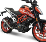 Tubo De Escape Sin Homologación Acústica Gp2R-Rht Titano Copa Aluminio - Termignoni Compatible Con Ktm 390 Duke (2017-2019)