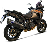 Tubo De Escape Con Homologación Acústica Carbono T Copa Carbono - Termignoni Compatible Con Ktm 1290 Super Adventure (2019-2020)