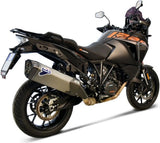 Tubo De Escape Con Homologación Acústica Acero Inox Copa Carbono - Termignoni Compatible Con Ktm 1290 Super Adventure (2019-2020)