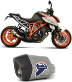 Tubo De Escape Sin Homologación Acústica Relevance D70 Titano Copa Carbono - Termignoni Compatible Con Ktm 1290 Super Duke R (2017-2019)