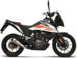 Tubo De Escape Sin Homologación Acústica Relevance Titano Copa Carbono - Termignoni Compatible Con Ktm 390 Adventure (2020-2021)