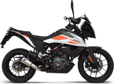 Tubo De Escape Sin Homologación Acústica Gp2R-R Acero Inox - Termignoni Compatible Con Ktm 390 Adventure (2020-2021)