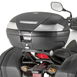 Top Case Kgr46 Garda 46 Lt + Rear-Rack Monokey - Kappa Moto Compatible With Honda Cb 650 F (2017-2018)