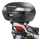 Top Case K30Nt 30 Lt + Rear-Rack Monolock - Kappa Moto Compatible With Honda Cb 1300 S (2010-2015)