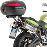 Top Case Kgr46 Garda 46 Lt + Rear-Rack Monokey - Kappa Moto Compatible With Triumph Street Triple 675 (2007-2012)