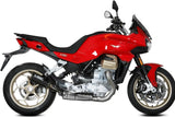 Tubo De Escape Con Homologación Acústica Gppro Carbono - Mivv Compatible Con Moto Guzzi V 100 Mandello 1000 (2022-2024)