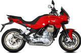Sistema De Escape Completo Sin Catalizador Y Con Homologación Acústica Gppro Titano - Mivv Compatible Con Moto Guzzi V 100 Mandello 1000 (2022-2024)