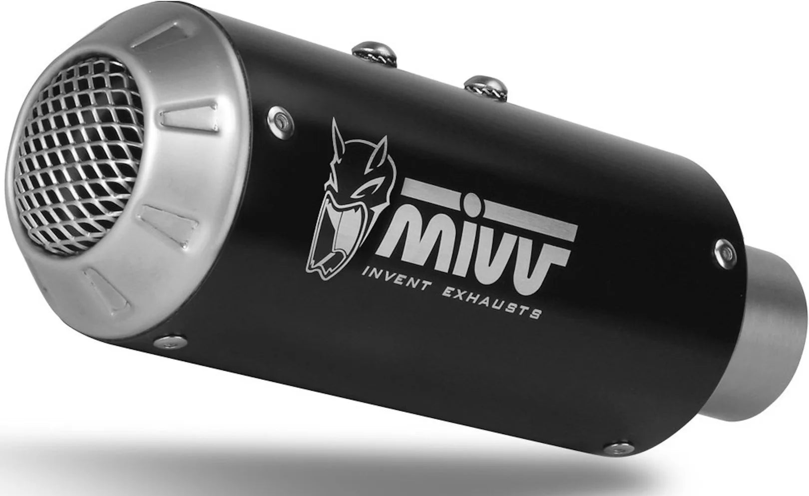 Tubo De Escape Sin Catalizador Y Sin Homologación Acústica Mk3 Acero Negro - Mivv Compatible Con Ktm 125 Duke (2017-2020)
