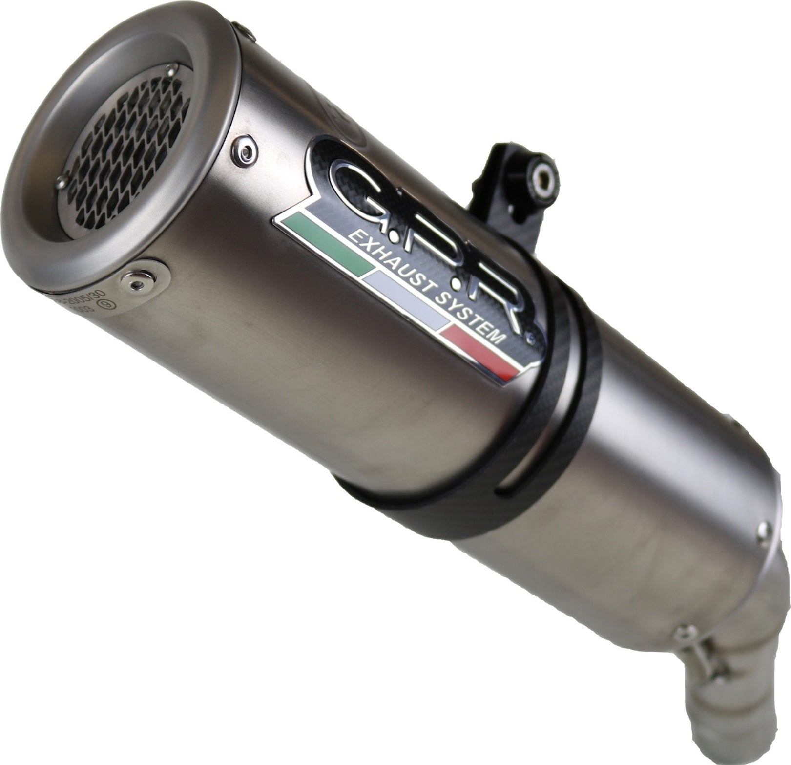 Catalytic Exhaust Tip With Sound Certification M3 Stainless Steel - Gpr Compatible With Mv Agusta F3 675 (2012-2016)