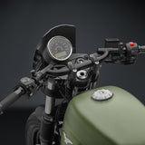 Race Retrò Handlebar - Rizoma Compatible With Moto Guzzi V7 Iii Stone (2018-2019)