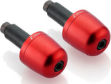Couple Bar-End Plugs Ma302R - Rizoma Compatible With Kawasaki Versys 1000 Abs (2012-2014)