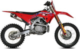 Sistema De Escape Completo Sin Catalizador Y Con Homologación Fim Str1 Titano Carbono - Mivv Compatible Con Honda Crf 450 (2021-2024)