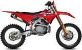 Sistema De Escape Completo Sin Catalizador Y Con Homologación Fim Str1 Acero Carbono - Mivv Compatible Con Honda Crf 450 (2021-2024)